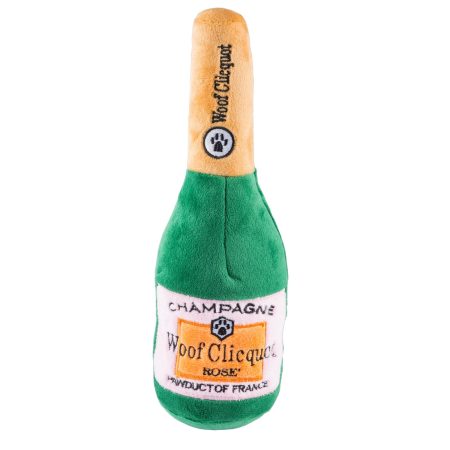 Woof Clicquot Rose Champagne Bottle