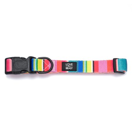 Happy Stripe Collar