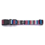 Retro Stripe Collar - Purple